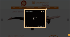 Desktop Screenshot of bikramyogacolombia.com